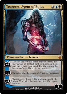Tezzeret, Agent of Bolas Mirrodin Besieged